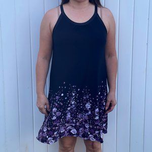 Black Midi Dress (M)